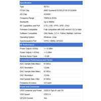 B210-i USRP B210 Kompatibel SDR AD9361 Spartan6 XC6SLX150 FPGA 70MHz-6GHz USB3.0 2T2R MIMO dengan Port GPSDO untuk Radio GNU