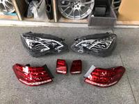 Bodykit Berkualitas Tinggi untuk Mercedes Benz E-class W212 2009-2013 ke W212 LCI E63 Bumper Non-Cutting Lampu LED Plug and Play