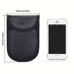 CUSTOM Fireproof Waterproof Car Key Pouch Hot Sale RFID Signal Blocking Anti-theft Anti-hacking Fabric Key Case Made Filing - Product Image 5