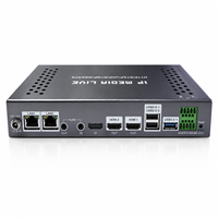 Decodificador de Sistema de Empalme de Video Multimatrix de 9 Canales H6112N 4K 60fps para Transcodificación de Salida 1080p
