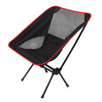 Chaise de lune pliante légère portative extérieure pour le pique-nique de dessin de camping de plage de pêche