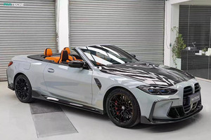 ชุดแต่งสไตล์ใหม่สำหรับ BMW M3 M4 พร้อมลิ้นหน้า สเกิร์ตข้าง ดิฟฟิวเซอร์ สปอยเลอร์ ฝากระโปรง - Product Image 4
