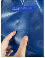 Bâche d'urgence en toile sergé enduite de silicone résistante à la chaleur et à déploiement rapide + PVC