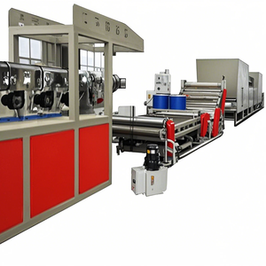 Digitale Einschnecken-PVC-Mattenherstellungsmaschine Bodenmatten-Extrusionslinie Rutschfeste Motorausrüstung Marke Geerte 30:1 L/D Verhältnis - Product Image 2