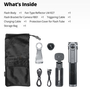 Flash pour appareil photo rétro Godox Lux Master Portable pour Canon SONY <span class=keywords><strong>Nikon</strong></span> Fuji Olympus Pentax - Product Image 6