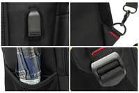 Mochila Trolley Multifuncional de Gran Capacidad, Resistente al Agua, Anti-Robo, Resistente a Terremotos, Unisex, de Nailon, para Negocios