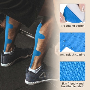 Tùy chỉnh cơ bắp thể thao kinesiology Tiêm bắp Băng ngăn ngừa căng cơ cho Achilles gân hỗ trợ giảm đau bảo vệ - Product Image 2