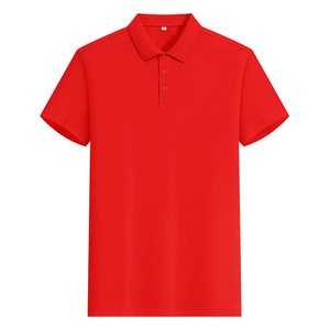 Camiseta Polo Negra de Manga Corta, Color Sólido, Fibra de Poliéster, para Uso Diario - Product Image 2