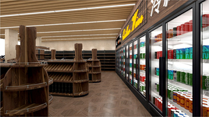 Estanterías Comerciales para Hipermercados, Exhibidores Resistentes para Tiendas Minoristas, Proyecto de Exhibición para Tiendas Completas - Product Image 6