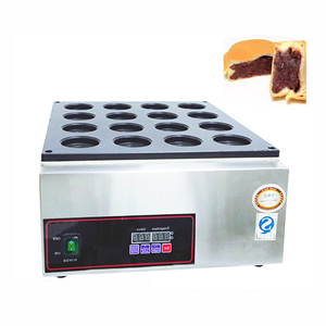 เครื่องทำเค้กแบบล้อ16รูเครื่องทำเค้ก3kW ถั่วแดงแบบหนาเครื่องทำพายแพนเค้ก - Product Image 1