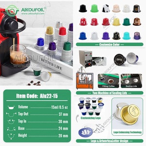 Capsules de café ESE de qualité supérieure, vente en gros, avec couvercles 37mm, personnalisables, imprimées sur mesure, pour café instantané et à base de plantes, avec stockage facile - Product Image 5