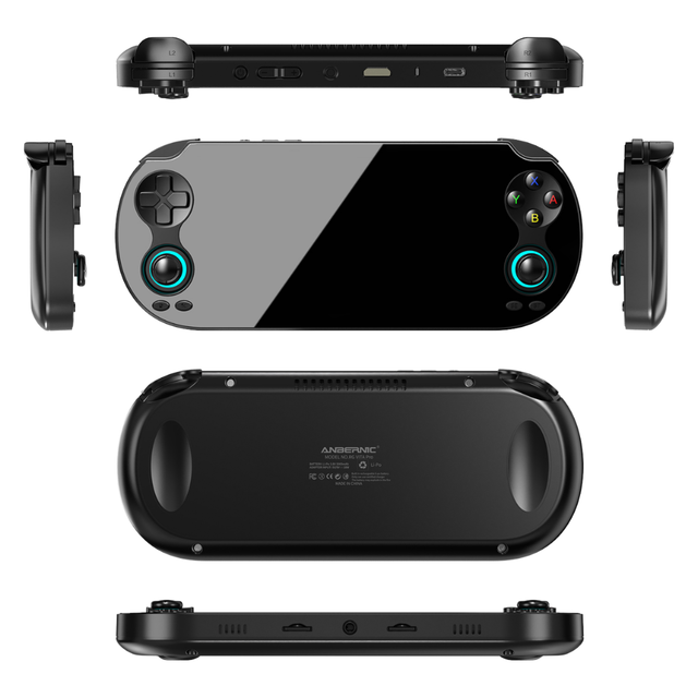 New Arrivals RG VITA Pro Android14 Retro Handheld Game Players 5.5Inch Touchscreen 5000mAh Support PS2 AI Streaming Game Console