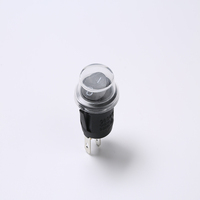 VENTE FLASH Interrupteur à bascule R13-112-2P-C ON/OFF 23x25mm Interrupteur rond KCD 2 broches avec capuchon étanche