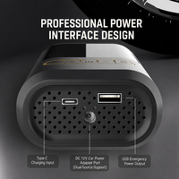 Compresseur d'air portable 150 PSI, gonfleur de pneus sans fil avec batterie rechargeable 4000 mAh, affichage numérique, pompe automatique