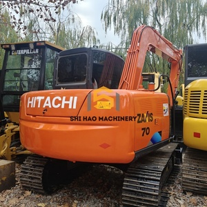 Excavadora Hidráulica Usada Hitachi ZX70 de 7 Toneladas, Duradera y de Gran Venta, con Motor, Engranajes y Cucharón de 0.3m de Capacidad, 40.5KW - Product Image 1