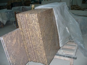 Vàng tự nhiên Granite chi phí của Granite mỗi <span class=keywords><strong>foot</strong></span> vuông nhà bếp Countertop Granite tùy biến nồi sử dụng 60x60 gạch - Product Image 2