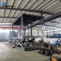 CE 3000 kg Prix usine Élévateur de stationnement hydraulique fixe à ciseaux pour voitures, pour sous-sol