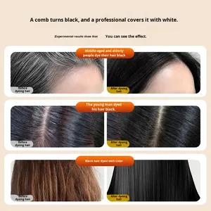 จา<span class=keywords><strong>ง</strong></span>ฮั่วตง ครีมย้อม<span class=keywords><strong>ผม</strong></span>แบบกำหนดเอ<span class=keywords><strong>ง</strong></span> OEM สูตรสมุนไพรธรรมชาติบำรุงเส้น<span class=keywords><strong>ผม</strong></span> ปิดผมขาวถาวร สีดำ เกรด<span class=keywords><strong>อาหาร</strong></span> 240 มล. - Product Image 4