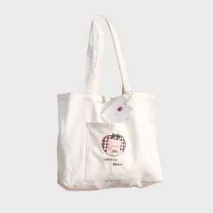 Promotional Cotton Customizable Reusable Shopping Bag Custom logo <b>Canvas</b> Custom Cotton <b>Canvas</b> <b>Tote</b> Bag with Pocket with Zipper - Product Image 1