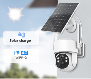 Ikevision icsee 4MP năng lượng mặt trời wifi 4 gam LTE thẻ Sim PTZ IP Camera tiêu thụ thấp 5 Wát panel năng lượng mặt trời 7800mAh pin, Alexa Echo hỗ trợ - Product Image 4