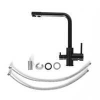Robinet de cuisine purificateur d'eau, filtre pour évier, mitigeur extractible en acier inoxydable 304