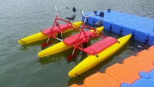 Yarış bisikleti yüzen su bisikleti deniz bisikleti su oyunları için Pedal sürücü ile hidro döngüsü bisiklet su bisikleti - Product Image 4