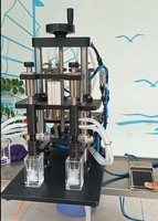 Machine de remplissage semi-automatique manuelle à tête unique 5-100 ml pour parfums, à vide négatif