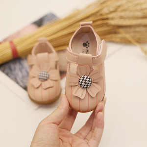 Chaussures de marche souples pour bébés de 0 à 2 ans, chaussures de princesse pour enfants, chaussures de marche en PU pour bébés filles - Product Image 6
