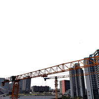 Düz Tavanlı İnşaat Ekipmanları Kule Vinç DH268 7025 Düşük Fiyatlı 12 Ton 16 Ton Kule Vinç CE Belgeli