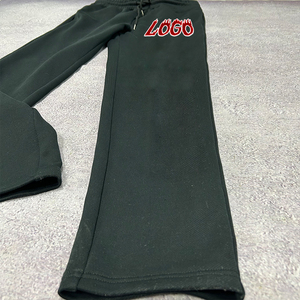 Personalizado para Puff Imprimir pantalones de chándal para los hombres de peso pesado de algodón de cintura media pantalones de chándal con cordón Streetwear Joggers Casual OEM <span class=keywords><strong>Servi</strong></span> - Product Image 2