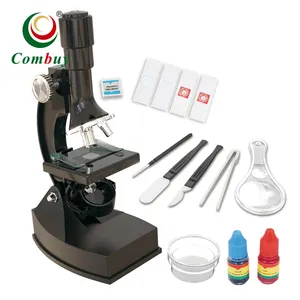 Scietntist educativi set bambini 900X studente microscopio giocattolo