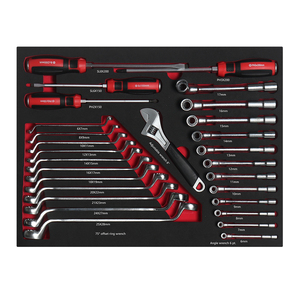 Goldenline tùy chỉnh 36 pcs CRV lắp ráp dụng cụ cầm tay thiết lập OEM/ODM đôi mở End Wrench goldenline CRV dụng cụ cầm tay dụng cụ - Product Image 6