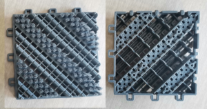 High Quality Dustyproof Commercial <strong>Floor</strong> Mat Patchwork Hotel Entrance Mat With Three Lines <strong>Brushes</strong> - Product Image 5