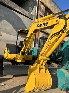 Mini-excavatrice d'occasion Komatsu PC40 PC55 PC60 de qualité supérieure, machine de terrassement en bon état pour le jardinage, avec CE EPA - Product Image 3