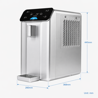 Générateur d'eau atmosphérique haute efficacité 10L/jour, machine commerciale air-eau avec filtration multi-étapes