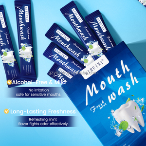 10 مل * 30 قطعة غسول فم خالٍ من الكحول للانتعاش الفوري والتحكم المستمر في رائحة الفم الكريهة، حلال، لتبييض الأسنان - Product Image 2