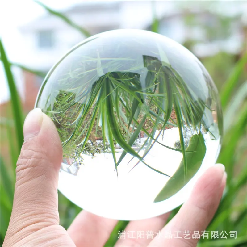 Chất Lượng Tốt Nhất Chữa Bệnh Hình Cầu Nhiếp Ảnh Đạo Cụ Bóng Quà Tặng Rõ Ràng K9 Glass Crystal Ball Sphere