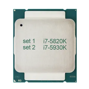 Gebruikt Beste Prijs Core I7-5820K I7-5930K Processor Goede Contioned 3.6Ghz 15Mb Cache Zes Core Socket 2011-3 140W Desktop Cpu