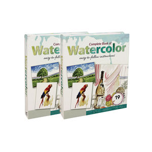 <span class=keywords><strong>Livre</strong></span> de coloriage en papier <span class=keywords><strong>aquarelle</strong></span> réutilisable pour enfants pour peinture et dessin pour enfants - Product Image 1