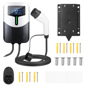 เครื่องชาร์จรถยนต์ไฟฟ้าแบบติดผนัง 22kW 32A สามเฟส ประเภทที่ 2 พร้อมหน้าจอ 4.3 นิ้ว รองรับ OEM แบบกำหนดเองได้ - Product Image 3