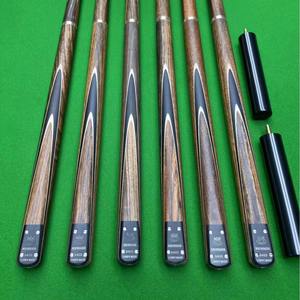 Queue de billard en bois, ensemble de 8 boules, tête noire de grande taille, équipement de billard durable - Product Image 4