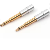 R L 2 Buah/Pasangan Tipe Panjang Mini 3.5Mm Mono TS Plug Berlapis Emas 3.5 Mm 2 Tiang untuk Meze 99 Classics 99neo ANTONIO 99 NEO NOIR