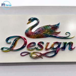 Letras Decorativas Metálicas 3D Sin Iluminación, de Latón o Aluminio, para Uso en Interiores, en Oficinas, Hoteles o Tiendas - Product Image 5