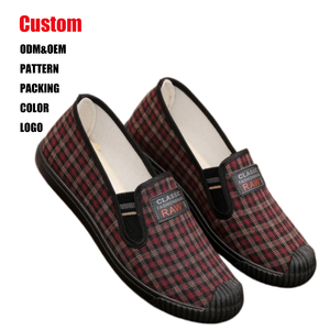 Zapatos de verano para mujer, estilo pescador, finos, sin cordones, de tela con suela suave estilo Pekín antiguo, tendencia de moda, zapatos planos para mujer. - Product Image 1