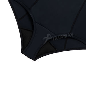 <span class=keywords><strong>Maillot</strong></span> <span class=keywords><strong>de</strong></span> <span class=keywords><strong>bain</strong></span> une pièce sans manches 4 couches anti-fuites pour l'<span class=keywords><strong>incontinence</strong></span>, avec fermeture éclair, idéal pour le surf et les règles - Product Image 6