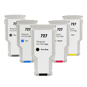 <span class=keywords><strong>Cartouche</strong></span> d'<span class=keywords><strong>encre</strong></span> <span class=keywords><strong>HP</strong></span> 727 compatible en gros, 300 ml, pour imprimante traceur Designjet T920 T930 T1500 T1530 T2500 T2530 T3500 T3530 - Product Image 1