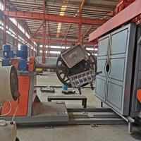 Mini machine de rotomoulage, petite machine de moulage par rotation pour la fabrication de pièces en plastique