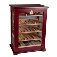 Tùy Chỉnh Lớn Bằng Gỗ Cigar Tủ Humidor Cho Xì Gà Hiển Thị