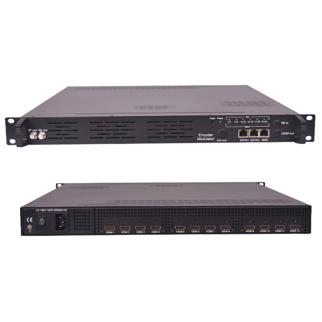 SFT3228M-N Series 16 in 1 HD MPEG 4/H.264 Input IPTV Encoder 1080P IPTV Encoder