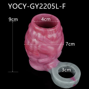 Hot Selling YOCY Wieder verwendbare Kondome für Penis ärmel Vergrößerung weiches Silikon wasserdicht benutzer definierte Penis ärmel für Männer - Product Image 6